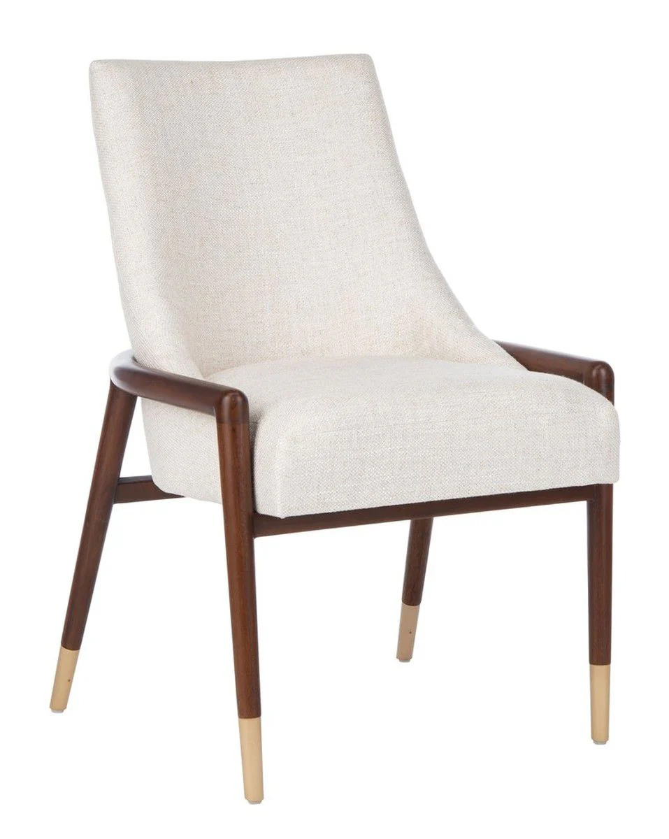 Safavieh Brennan Mid-Century Chair - Cream - Image 3