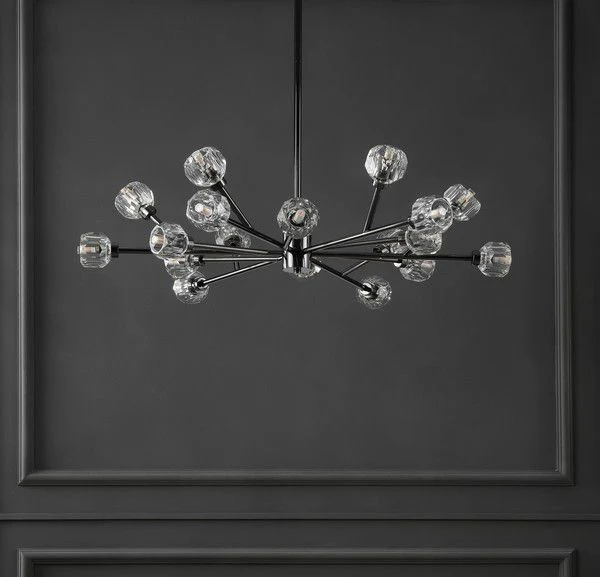 Safavieh Breyer Crstal Chandelier - Black - Image 5