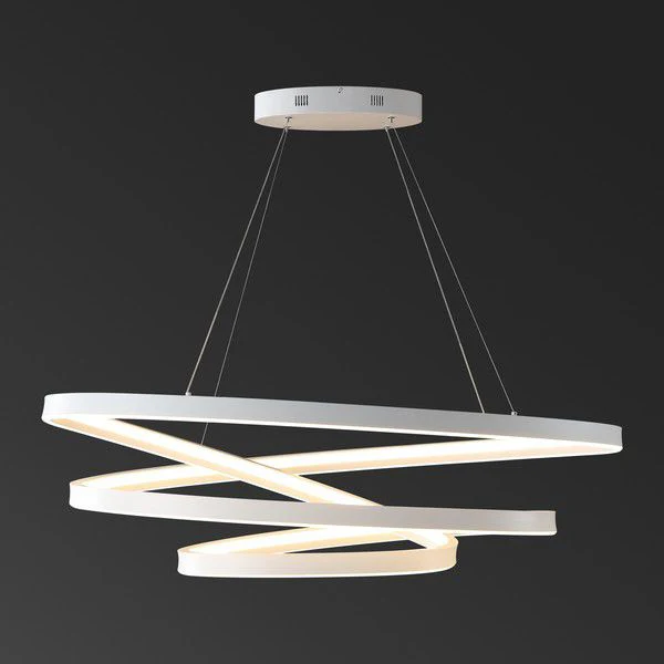 Safavieh Brianne Infinity Chandelier - White - Image 2