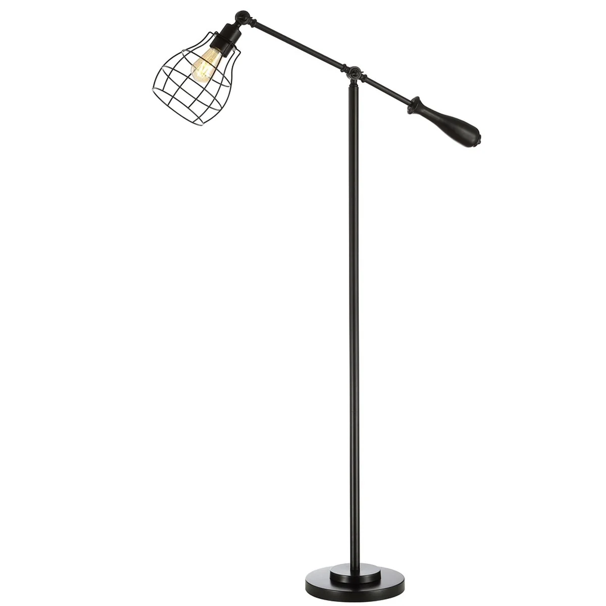 Safavieh Brice Floor Lamp - Black - Image 3