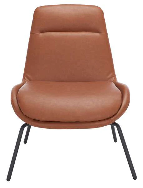 Safavieh Bridger Accent Chair - Cognac - Image 2
