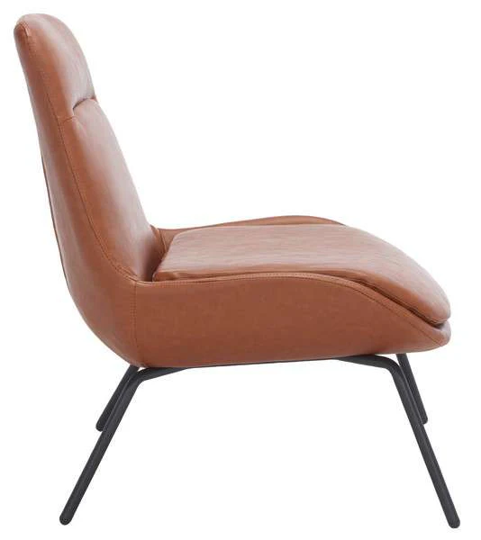 Safavieh Bridger Accent Chair - Cognac - Image 3