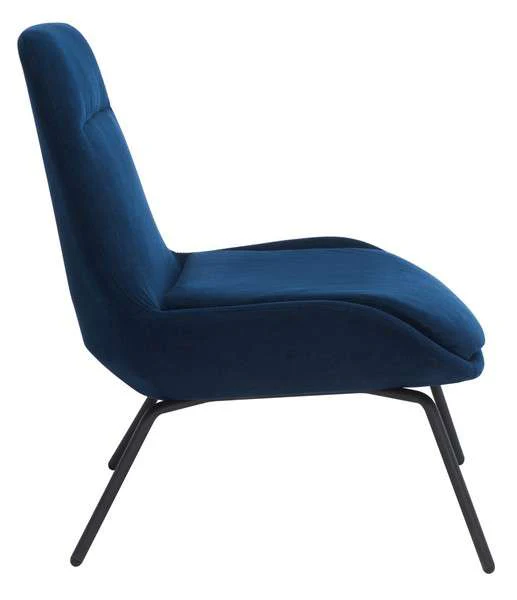 Safavieh Bridger Accent Chair - Navy - Image 3
