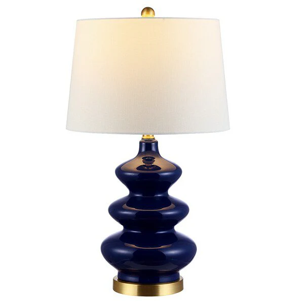 Safavieh Brielle Table Lamp - Navy - Image 2