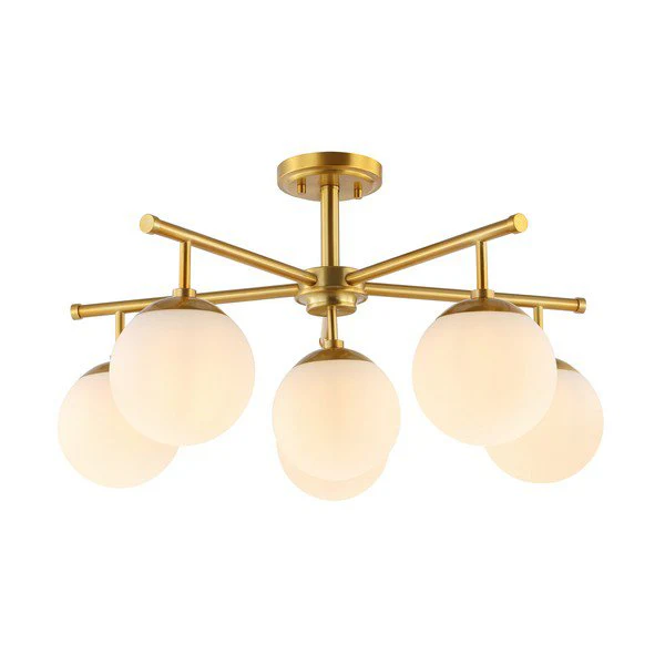 Safavieh Briette Flush Mount - Gold - Image 2