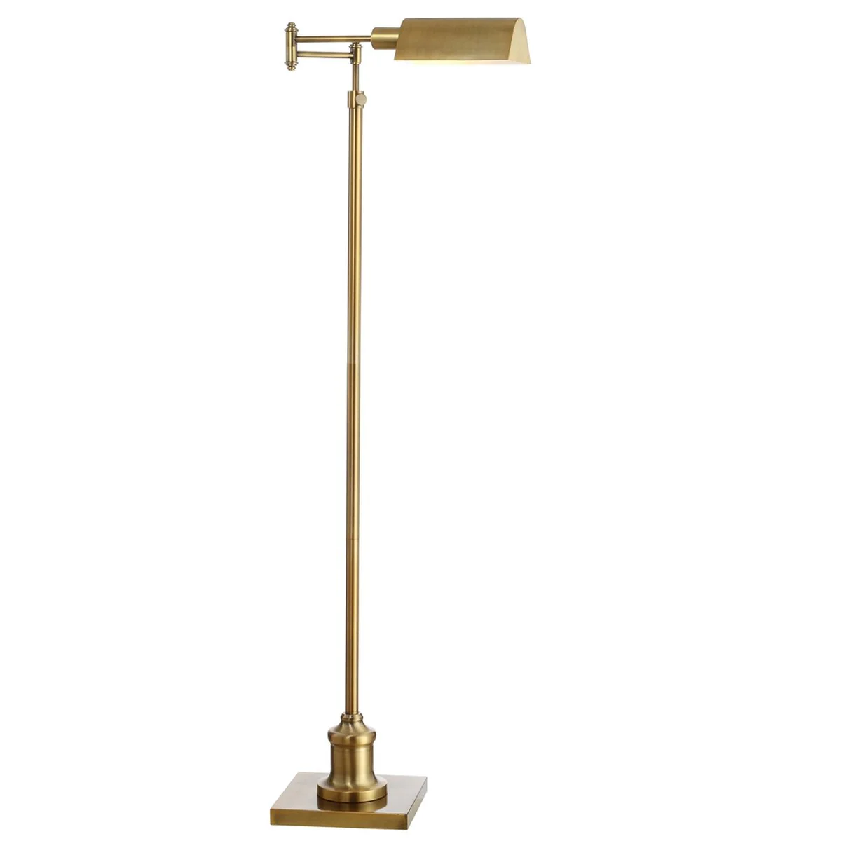 Safavieh Briggs Floor Lamp - Brass Gold - Image 3