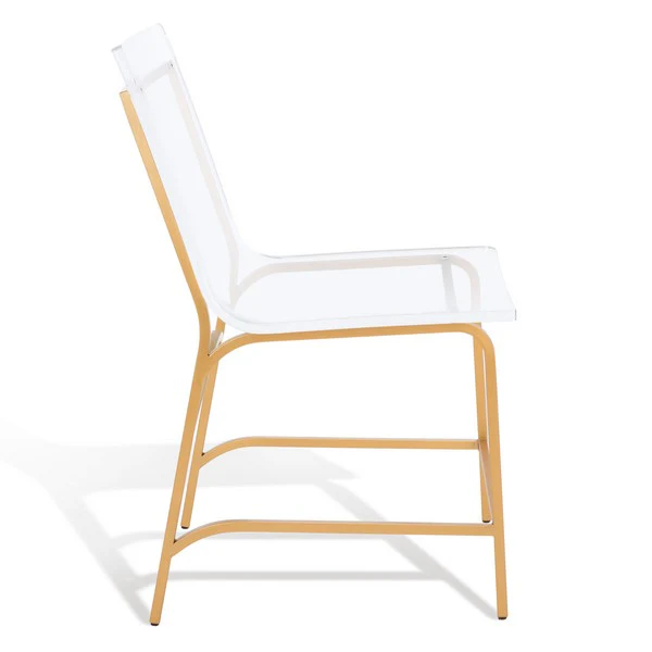Safavieh Bryant Acrylic Dining Chair Set Of 2 - Clear - Image 4