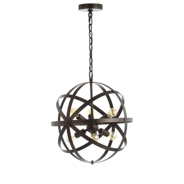 Safavieh Brycen Pendant - Dark Grey - Image 2