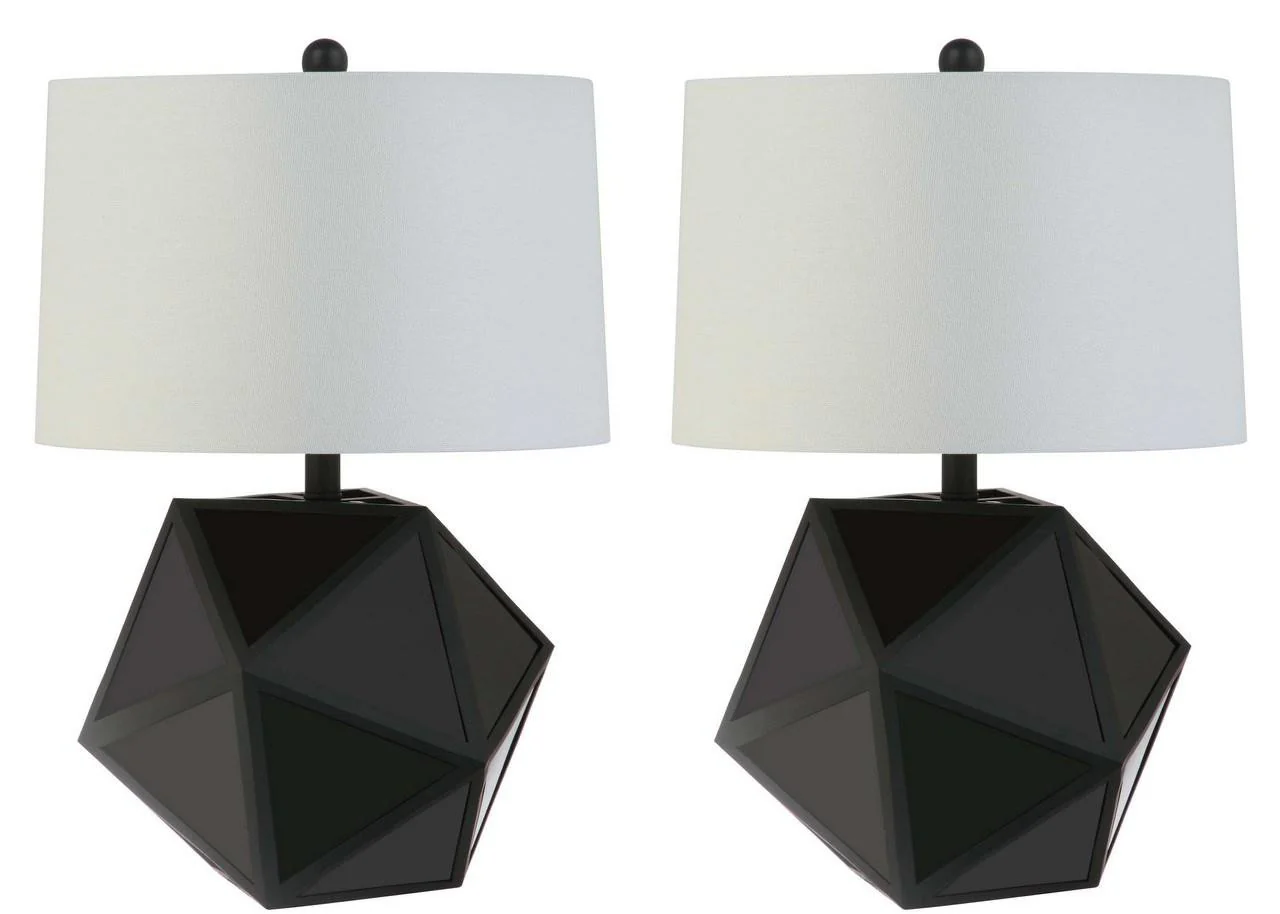 Safavieh Brycin Table Lamp Set Of 2 - Black - Image 2