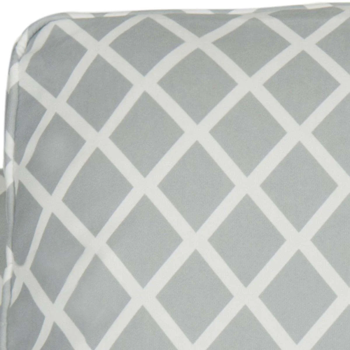 Safavieh Buckler Club Chair - Silver Nail Heads - Gray - Image 3