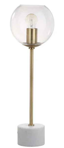 Safavieh Caden 22.25-Inch H Table Lamp - Brass Gold - Image 2
