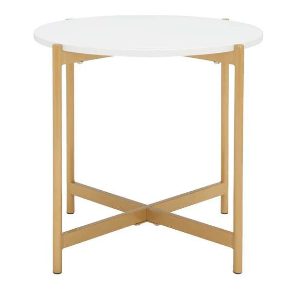 Safavieh Calina Accent Table - White - Image 2