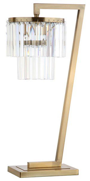 Safavieh Callum Table Lamp - Brass Gold - Image 2