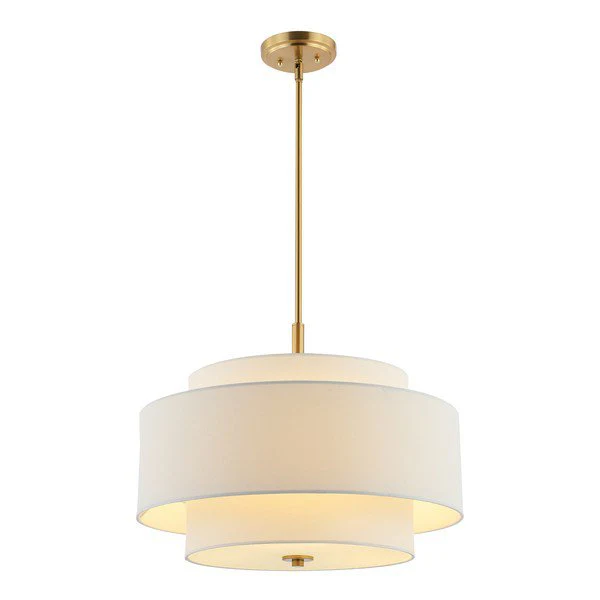 Safavieh Cambrie Chandelier - Brass Gold - Image 2