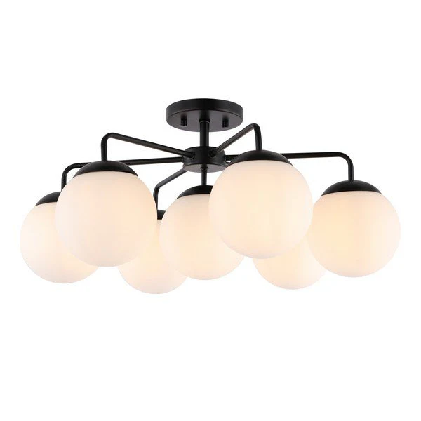 Safavieh Camdyn Flush Mount - Black - Image 2