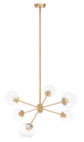 Safavieh Cantori Chandelier - Gold - Image 2