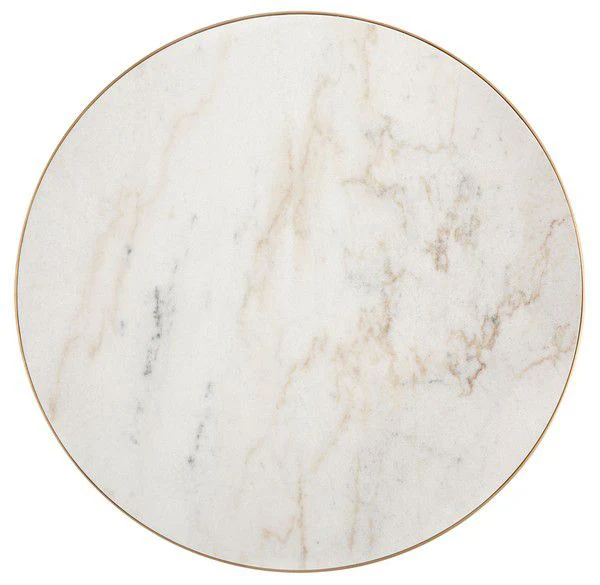 Safavieh Caralyn Rd Marble Coffee Table - White - Image 5