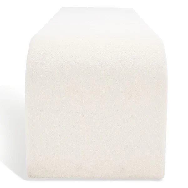 Safavieh Caralynn Upholstered Bench - White - Image 5