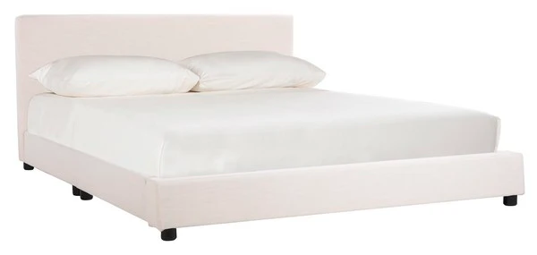 Safavieh Carter Bed Queen Size - Light Beige - Image 2