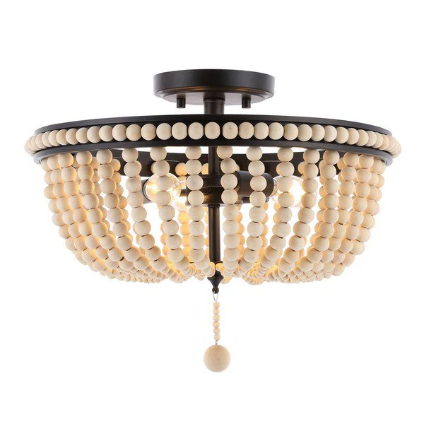 Safavieh Cascina Flush Mount - Oil Rub Bronze - Image 2