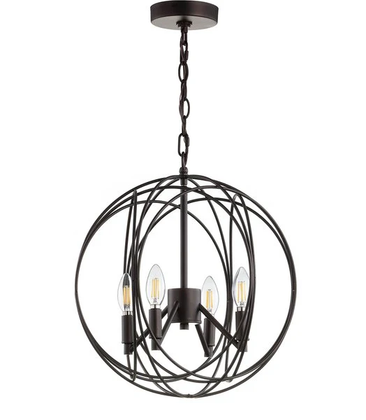 Safavieh Cason Pendant - Dark Grey - Image 2