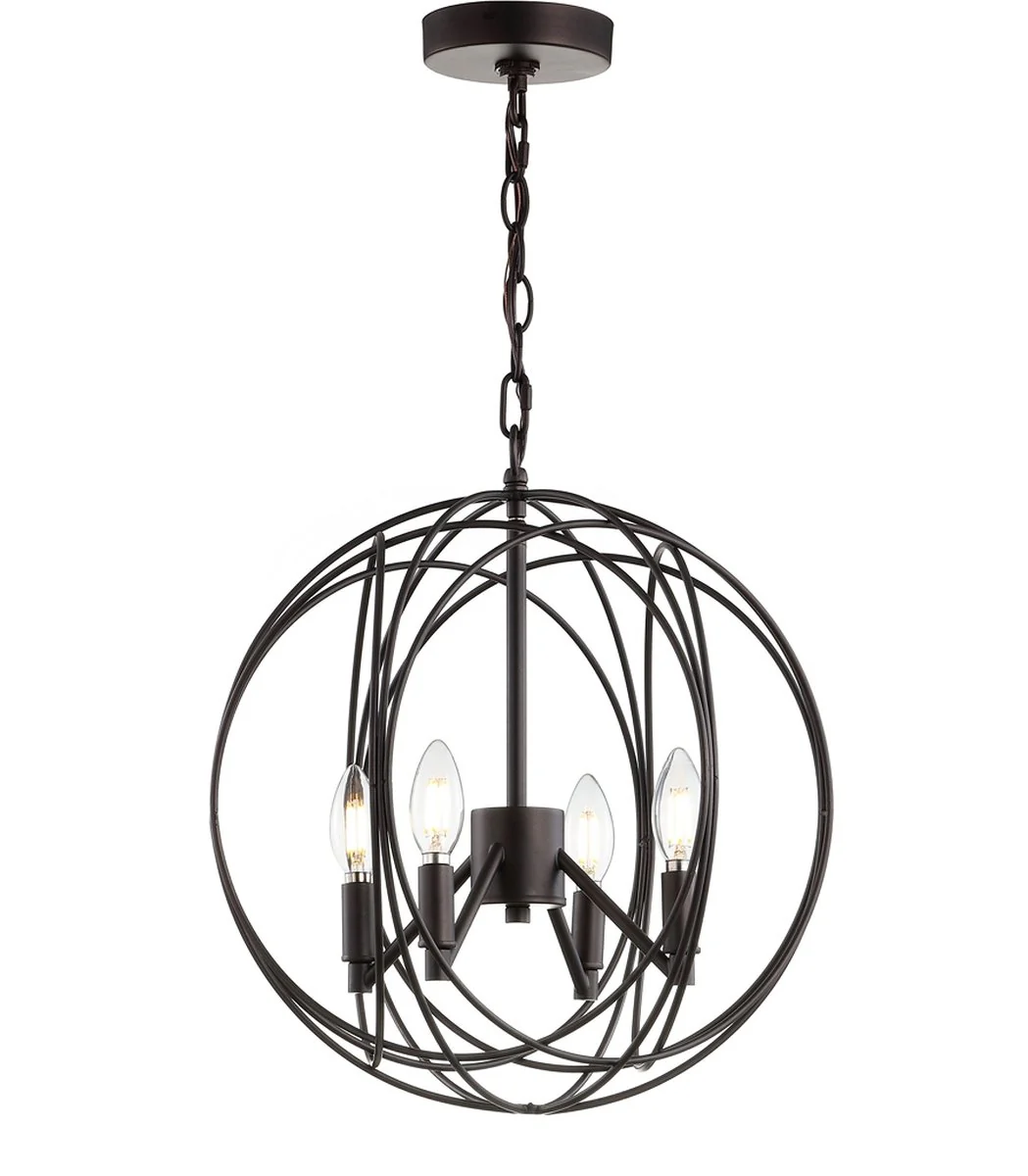 Safavieh Cason Pendant - Dark Grey - Image 3