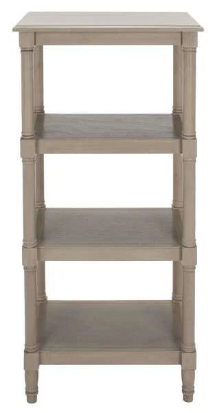Safavieh Cassie 4 Shelf Bookcase - Greige - Image 2