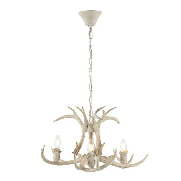 Safavieh Cenwyn Chandelier - Antique White - Image 2