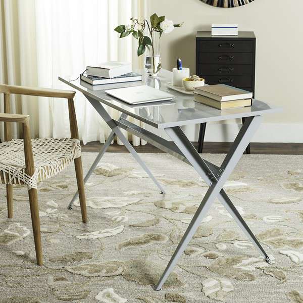 Safavieh Chapman Desk - Gray - Image 4