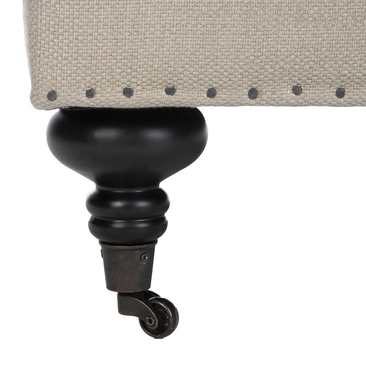 Safavieh Chloe Club Chair - Antique Gold - Image 4