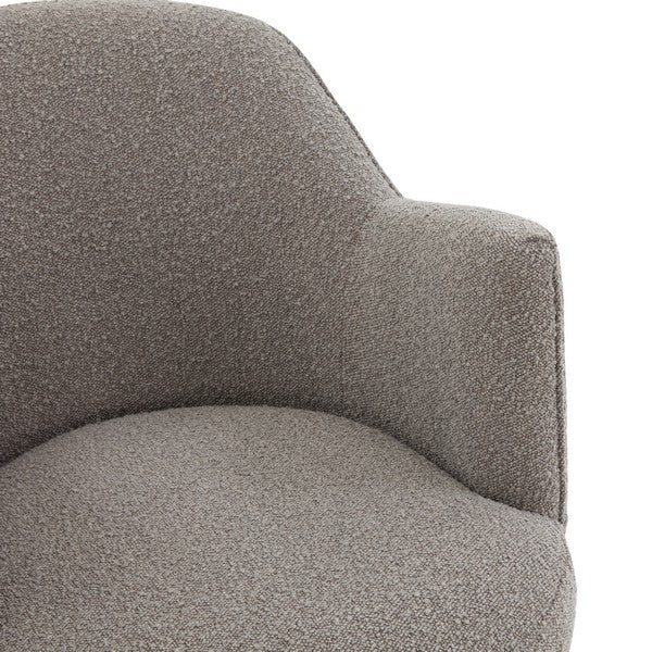 Safavieh Christian Swivel Accent Chair - Light Gray - Image 4