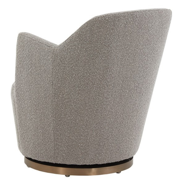 Safavieh Christian Swivel Accent Chair - Light Gray - Image 5