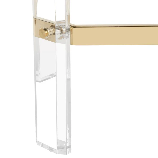 Safavieh Cicely Acrylic Bar Stool - Gold - Image 5