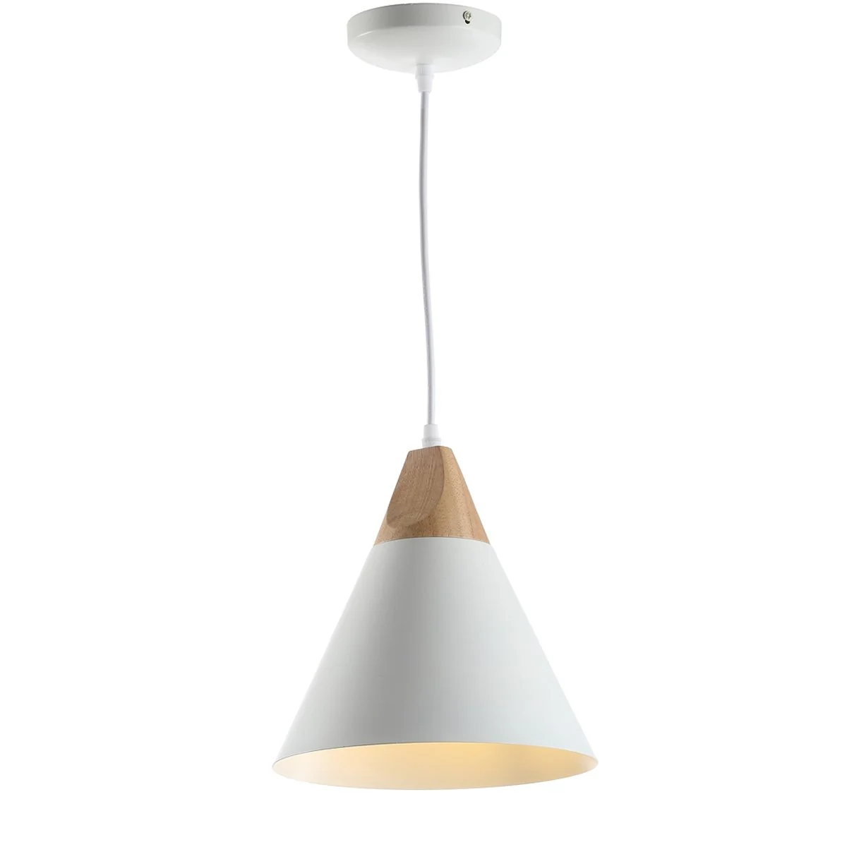 Safavieh Cila Pendant - White - Image 3