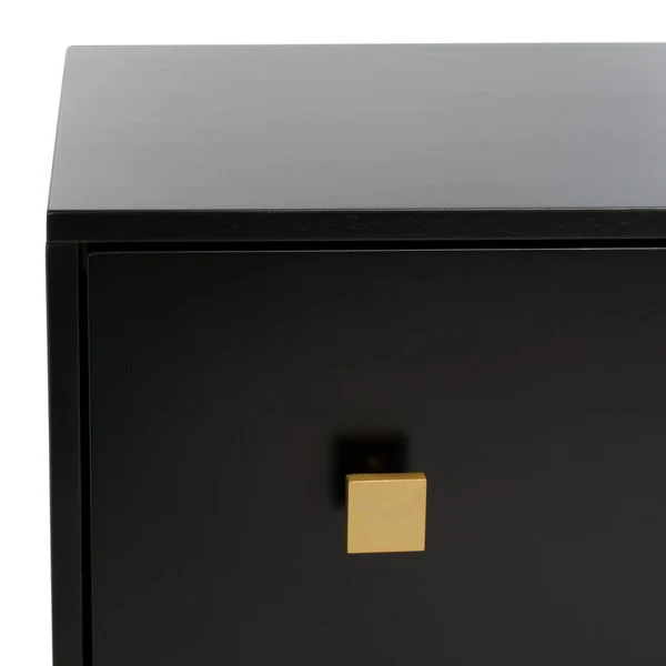Safavieh Claudette 4 Drawer Dresser - Black - Image 5