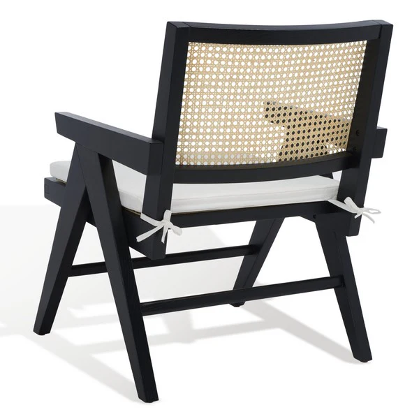 Safavieh Colette Rattan Accent Chair - Black - Image 5