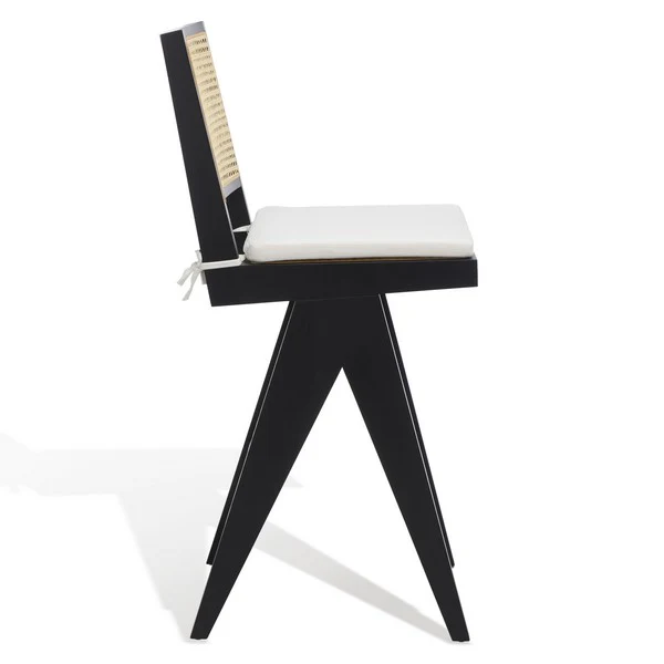 Safavieh Colette Rattan Barstool - Black - Image 4