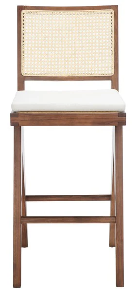Safavieh Colette Rattan Barstool - Walnut - Image 5