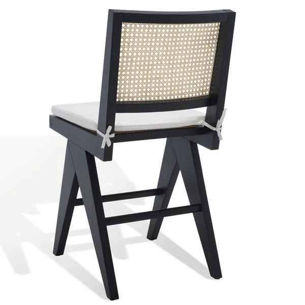 Safavieh Colette Rattan Counter Stool - Black - Image 5