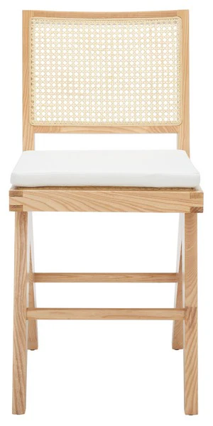 Safavieh Colette Rattan Counter Stool - Natural - Image 2