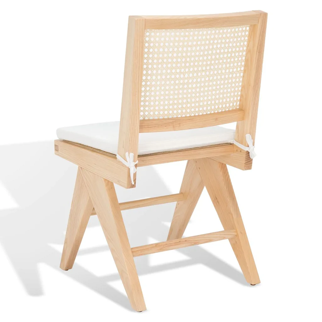 Safavieh Colette Rattan Dining Chair Set Of 2 - Natural - Image 4