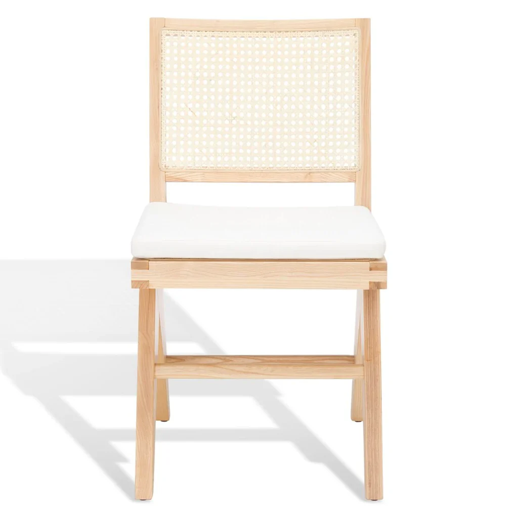 Safavieh Colette Rattan Dining Chair Set Of 2 - Natural - Image 8