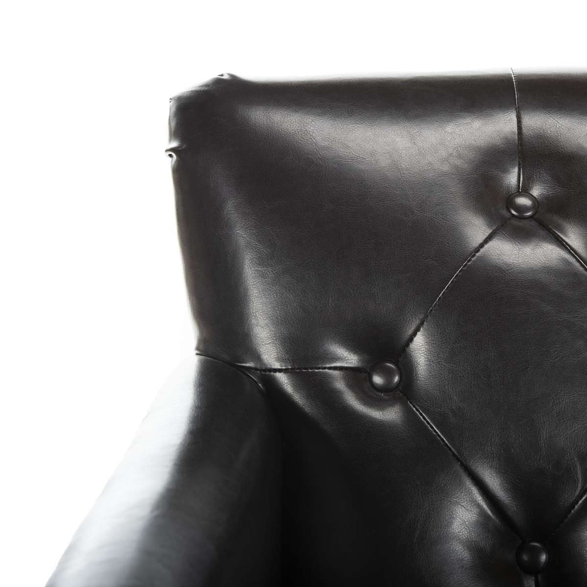 Safavieh Colin Tufted Club Chair - Brown - Image 2