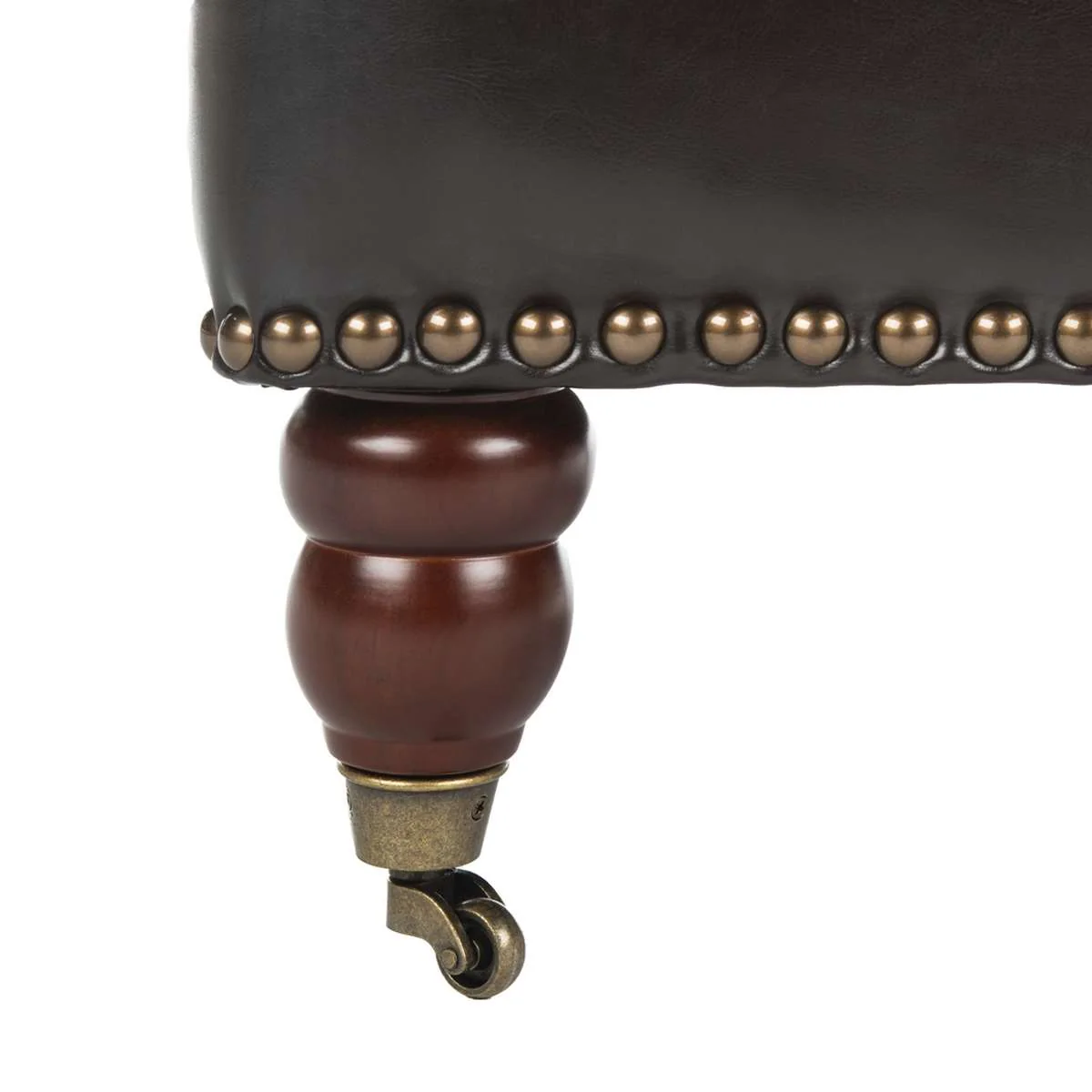Safavieh Colin Tufted Club Chair - Brown - Image 3