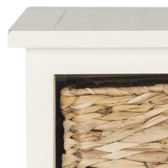 Safavieh Connery Cabinet - Distressed White - Image 2
