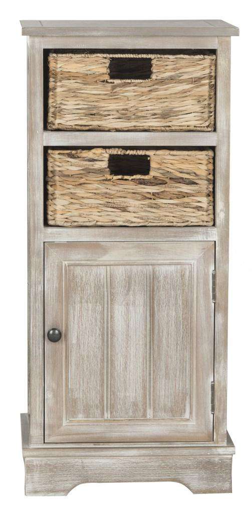 Safavieh Connery Cabinet - Vintage White - Image 2