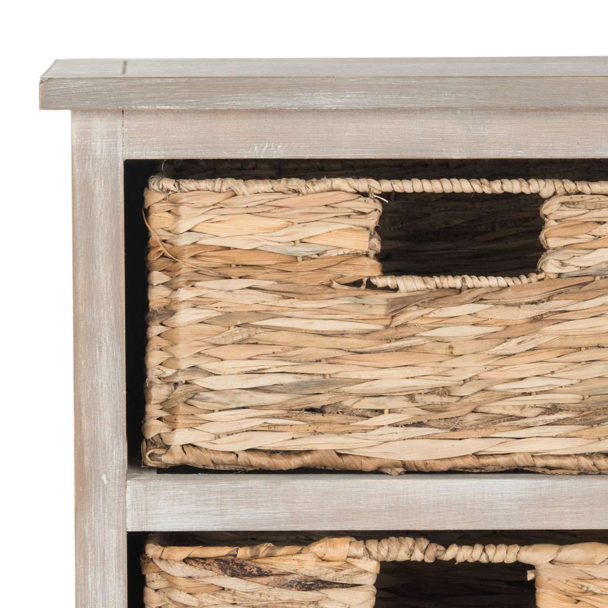 Safavieh Connery Cabinet - Vintage White - Image 3