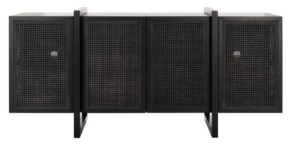 Safavieh Cordelia Rattan Sideboard - Black - Image 2