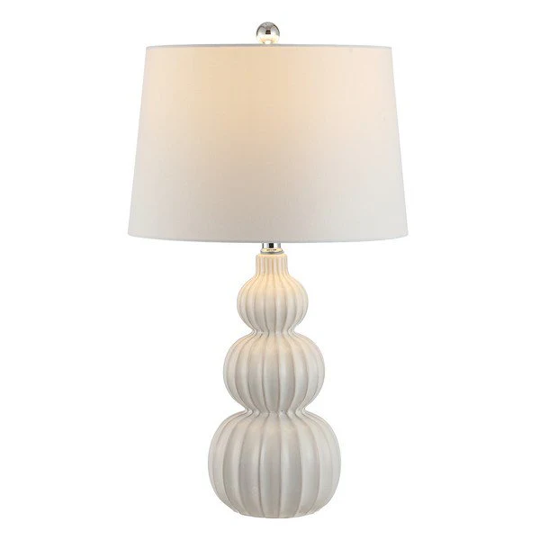 Safavieh Corina Ceramic Table Lamp - White - Image 2