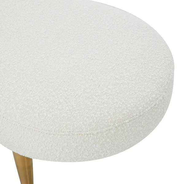 Safavieh Corinne Oval Bench - Ivory - Image 4